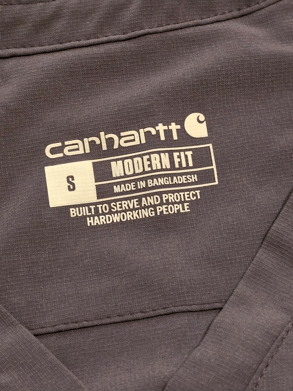 Carhartt Muave Purple Scrub Set - Picture 4 of 6